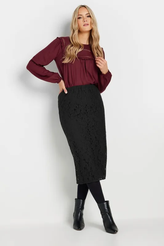 Tall Lace Pencil Skirt - Long Tall Sally