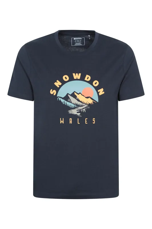 Snowdon' Lightweight Casual Soft Short Sleeve 100% Cotton T-Shirt