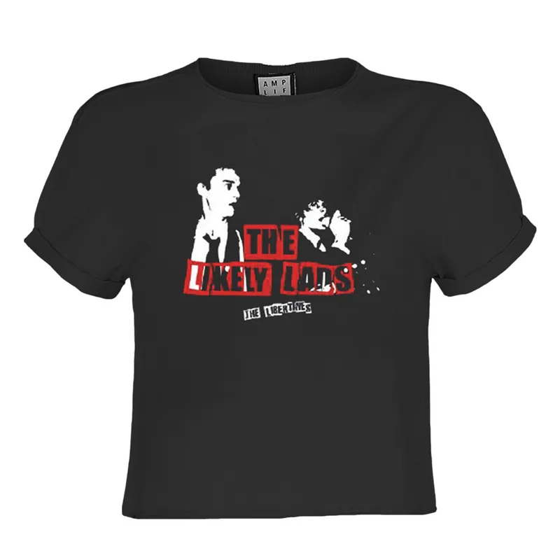 Pete And Carl The Libertines Crop Top - Amplified