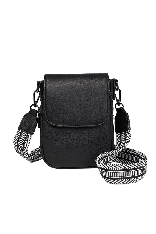 PU Leather Small Crossbody Bag with Adjustable Shoulder Strap - MODISHION
