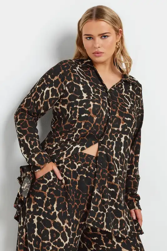 Leopard Print Shirt - Yours