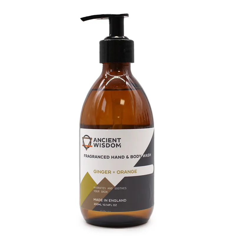 Ginger & Orange Hand & Body Wash 300ml - KDMD