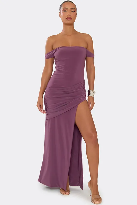 Strappy Drape Maxi Dress - EGO