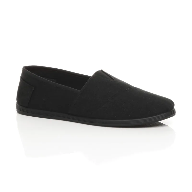Flat Heel Beach Shoes Canvas Pumps Espadrilles - AJVANI