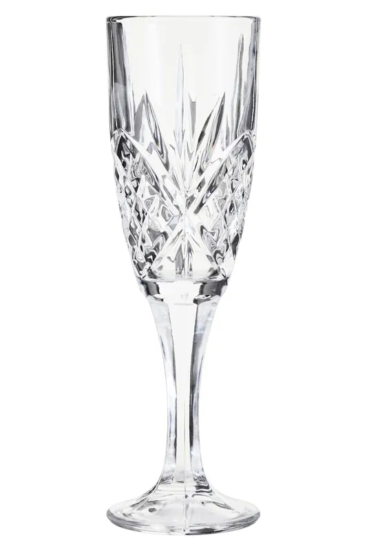 Beaufort Crystal 210Ml Clear Champagne Flute - Orsina
