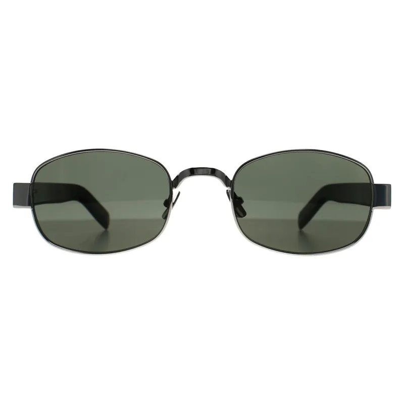 Oval Silver Havana Grey SL 706 - Saint Laurent