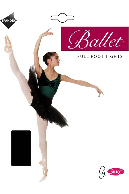 Dance Ballet Tights Full Foot (1 Pair) - Silky