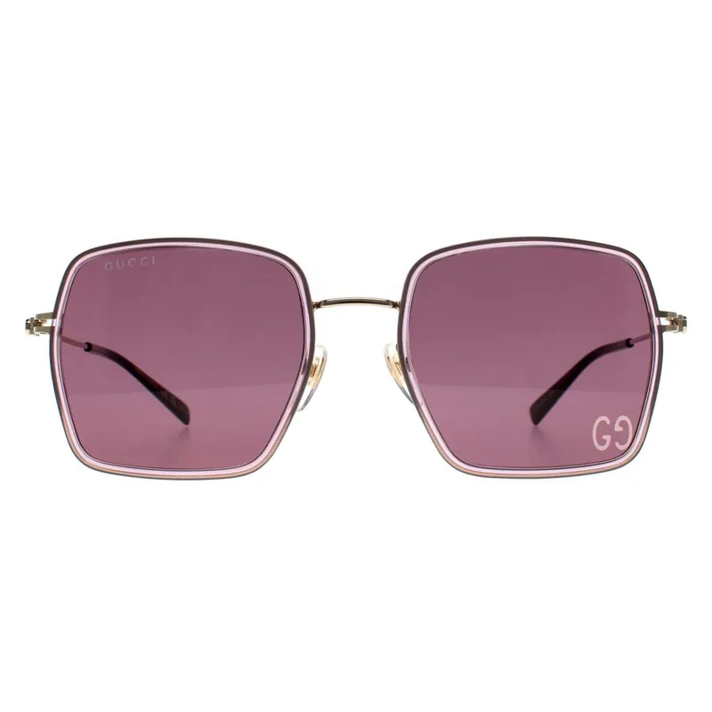 Square Pink Gold Violet GG1848S - Gucci