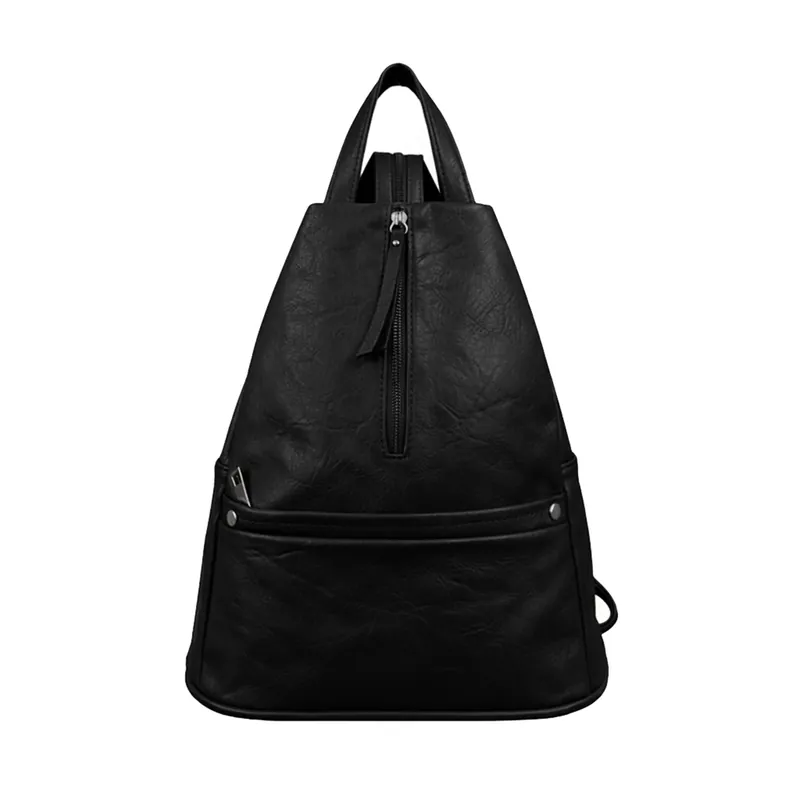 Convertible Multi Pockets Backpack Crossbody Sling Bag - Kitise