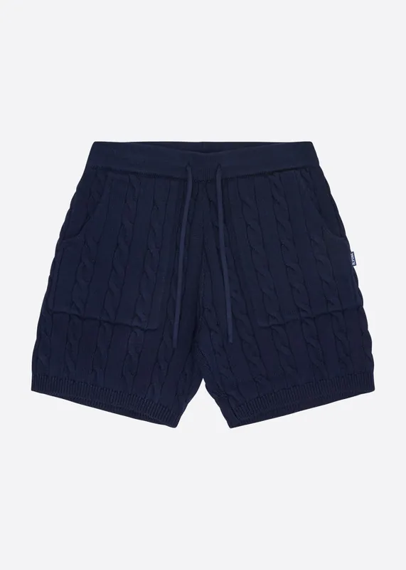 Krost x Nautica Cableknit Shorts