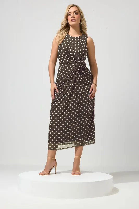 Polka Dot Maxi Dress - Yours