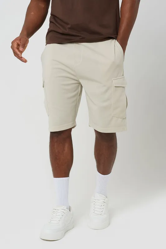 Textured Cargo Shorts - Brave Soul
