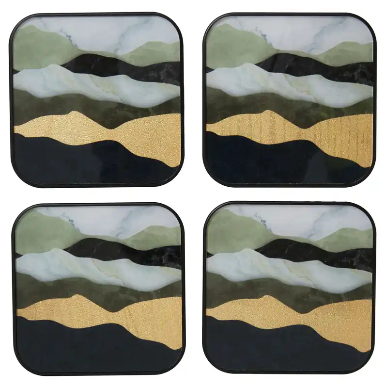 Celina Set Of Four Square Coasters - Orsina