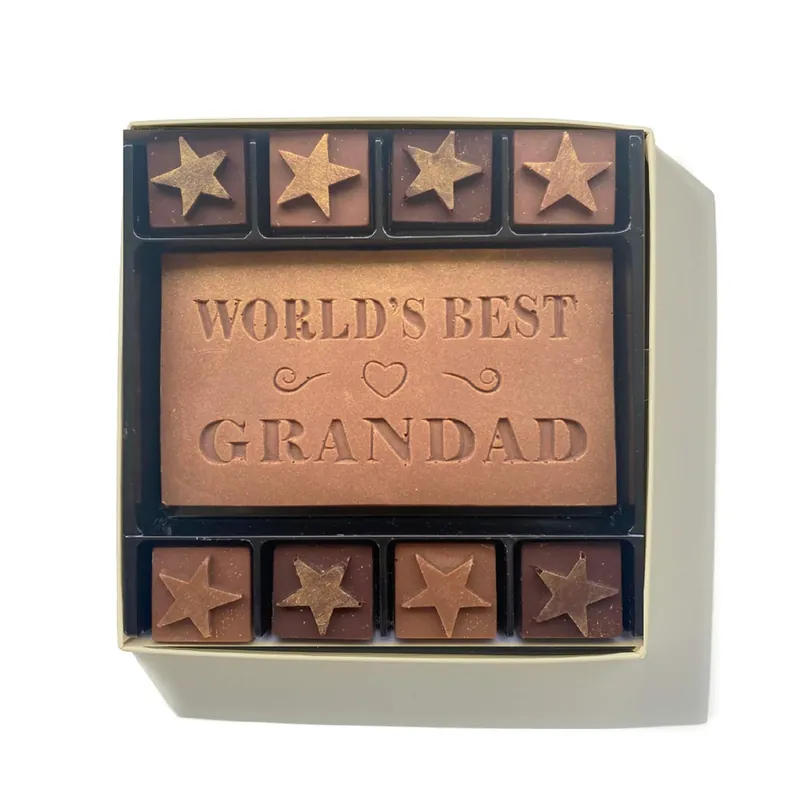 World's Greatest Grandad Chocolate Gift Box - CHOC ON CHOC