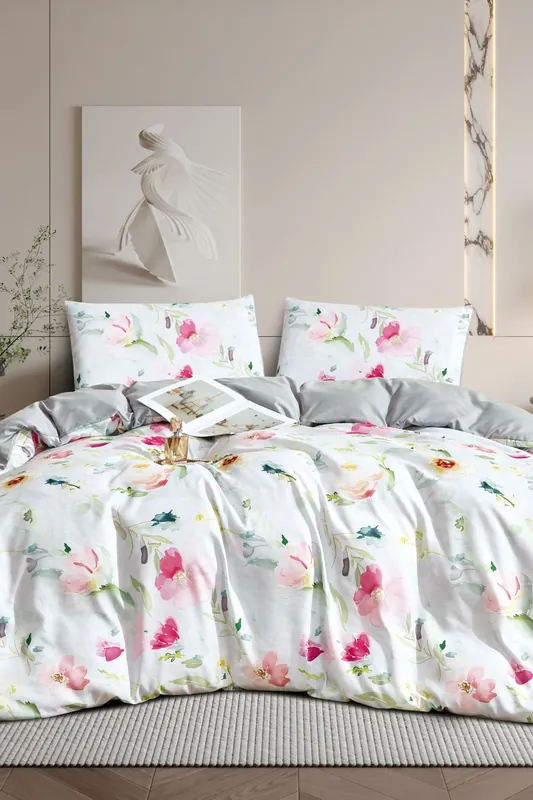 Harper Floral Printed Duvet Set - Ezysleep