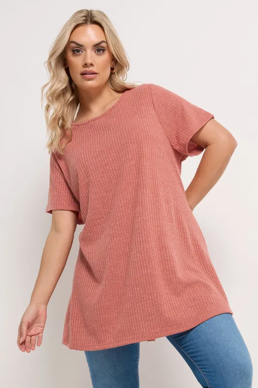 Swing Ribbed T-Shirt