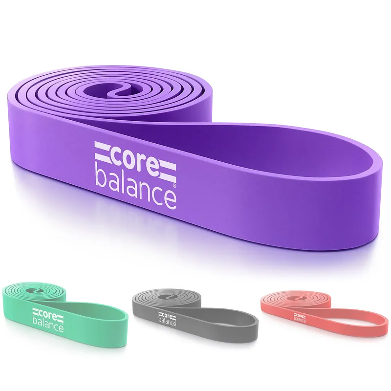Pull Up Resistance Band Exercise Fitness Latex Heavy 15 To 40kg - Core Balance