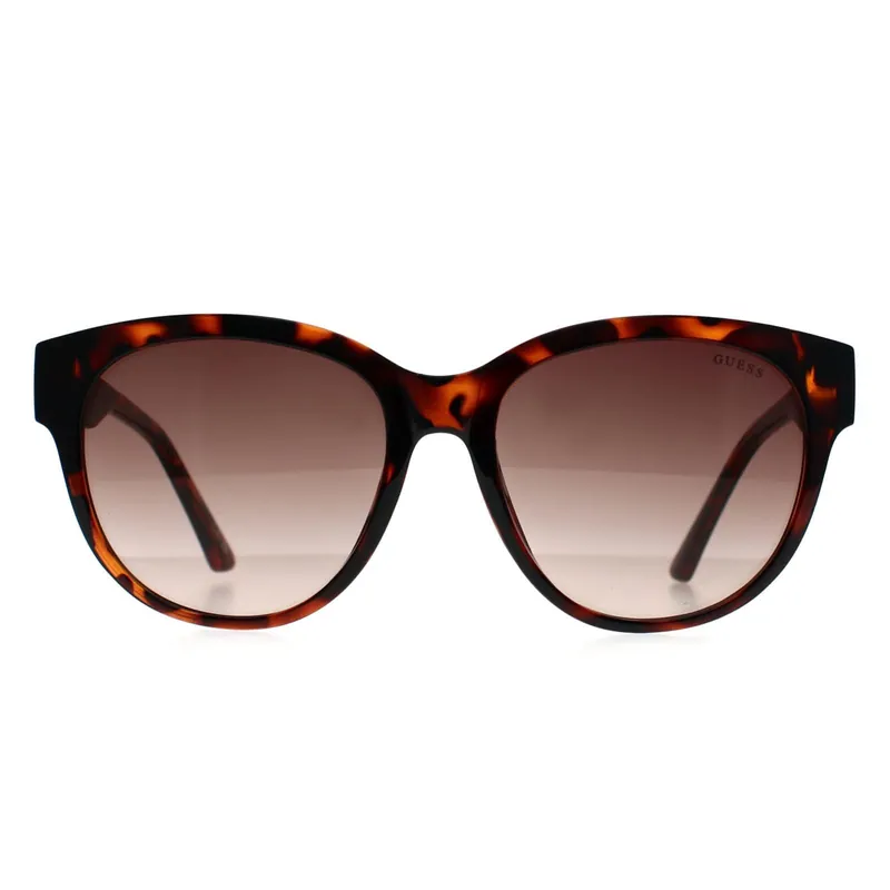 Cat Eye Dark Havana Brown Gradient GF6163 - Guess