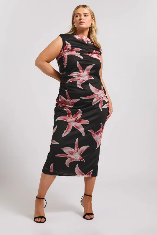 Slash Neck Dress - Yours