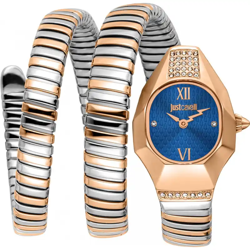 JC1L397M0085 Signature Snake 24mm Quartz Watch - Just Cavalli