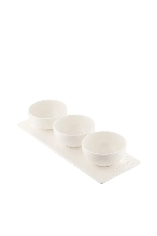 'Erne' Triple Bowl Set - Belleek Living