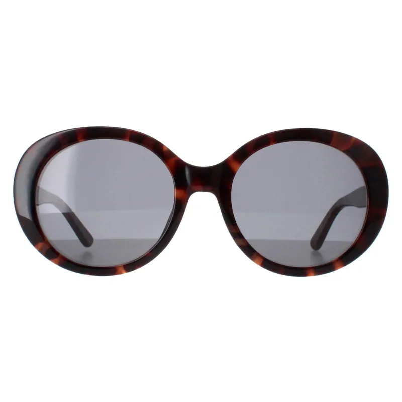 Oval Dark Tortoise Dark Grey KM5051 - Karen Millen
