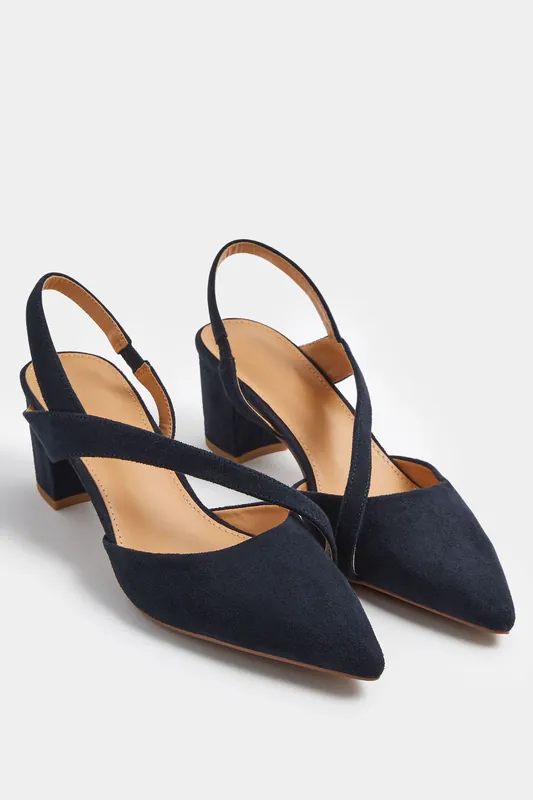 Asymmetric Slingback Heel In Standard Fit - Long Tall Sally