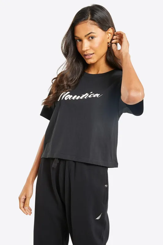Virginia' Crop T-Shirt