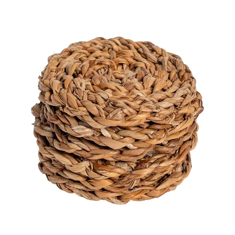 Round Coasters - 10cm - Set of 6 - Woven Seagrass