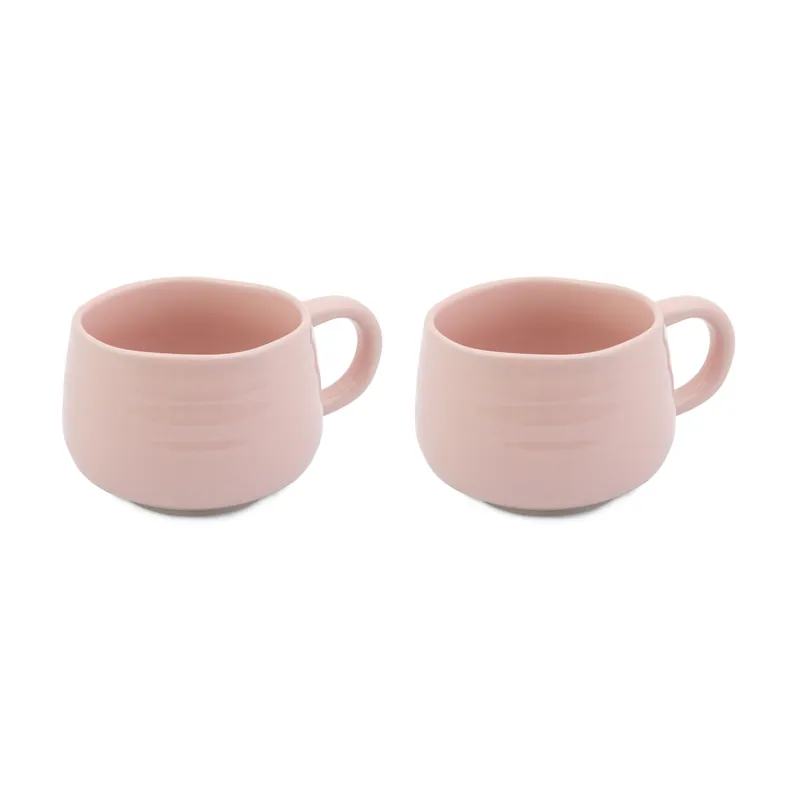 Big Love Cosy Cuppa, Stoneware, Pink, Set of 2 - Jamie Oliver