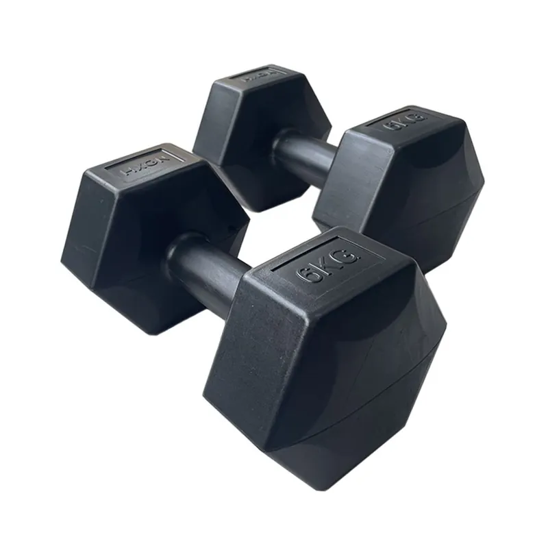 2 x 6kg Hex Dumbbells - HXGN