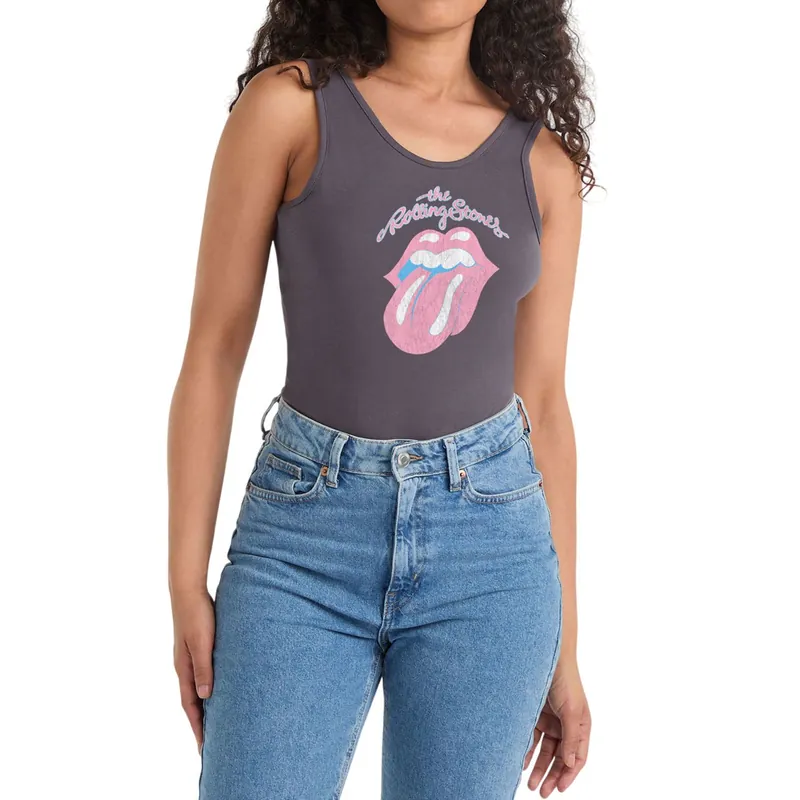 Washed Out The Rolling Stones Bodysuit - Amplified