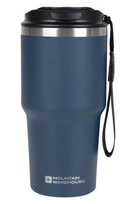 'Everyday Easy Grip Handle Matte Travel Mug 500ml - Mountain Warehouse
