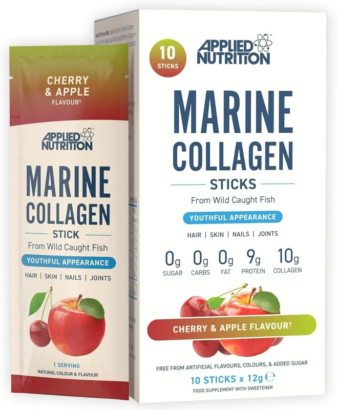Marine Collagen Sticks - Cherry & Apple - 10 Servings