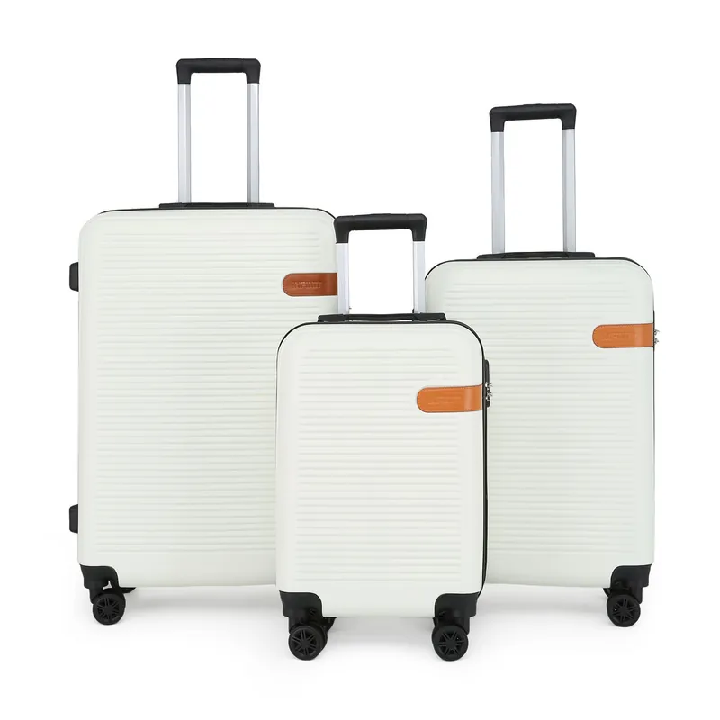 Hardshell Suitcases Robust ABS Lightweight Luggage Holiday Bag - Infinity Leather