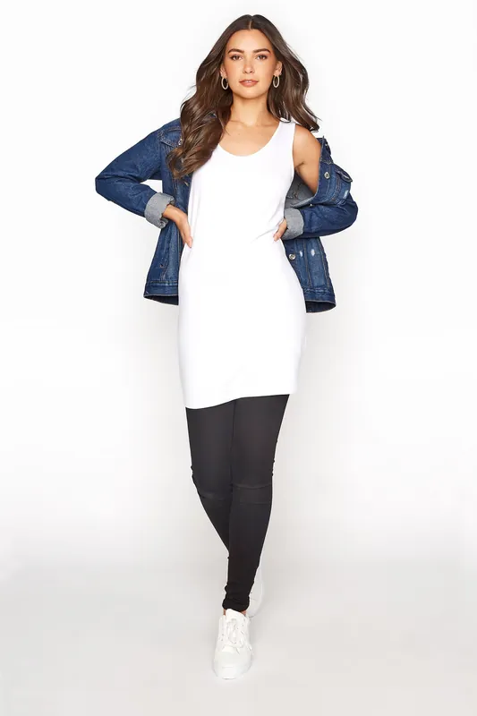 Tall Longline Vest Top - Long Tall Sally