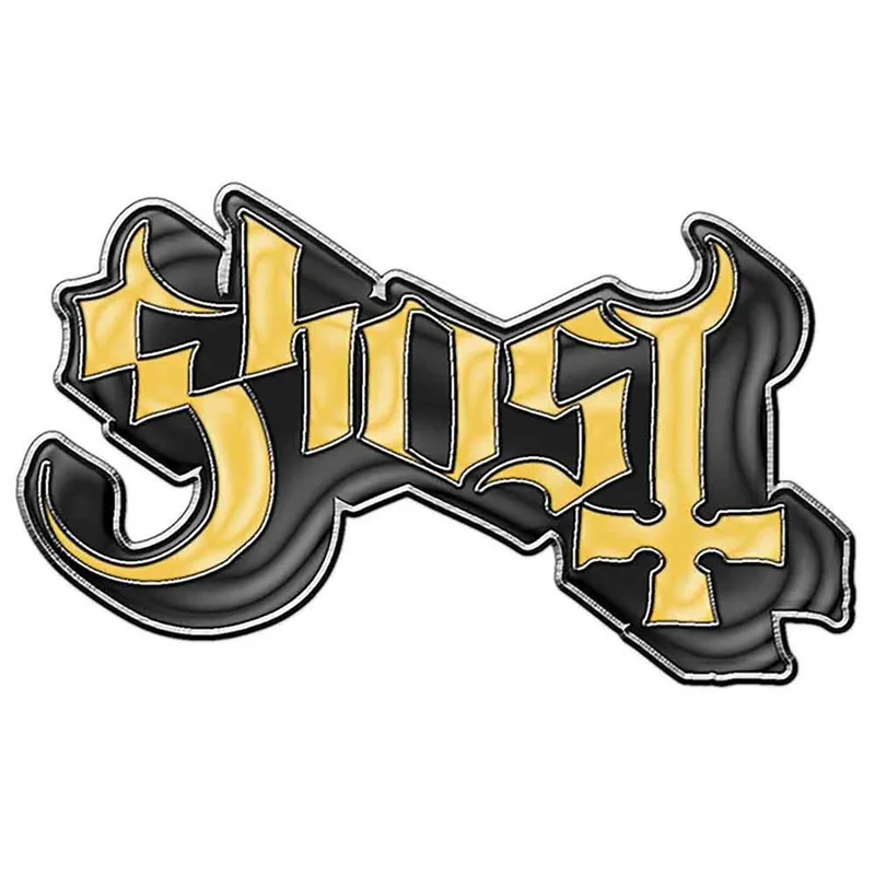 Pin Badge Classic Band Logo Metal Lapel - Ghost