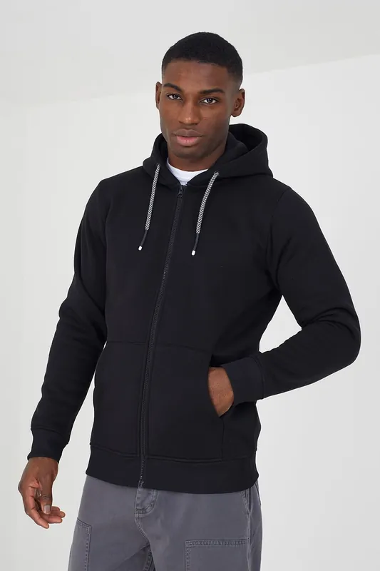 Zip Through Hoodie - Brave Soul