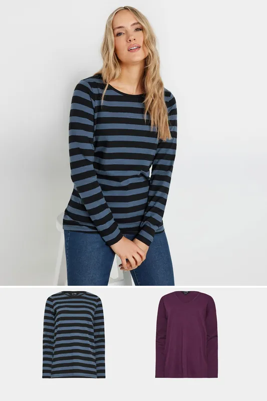 Tall 2 Pack Long Sleeve T-Shirt