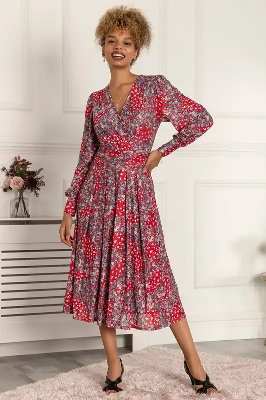 Vanessa Long Sleeved Mesh Dress - Jolie Moi