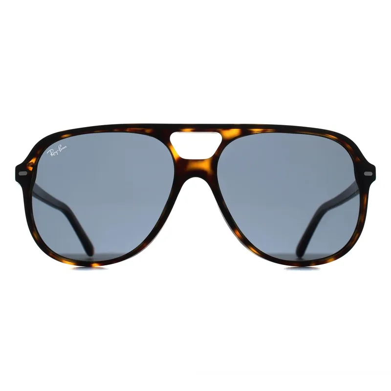 Square Havana Blue RB2198 Bill - Ray-Ban