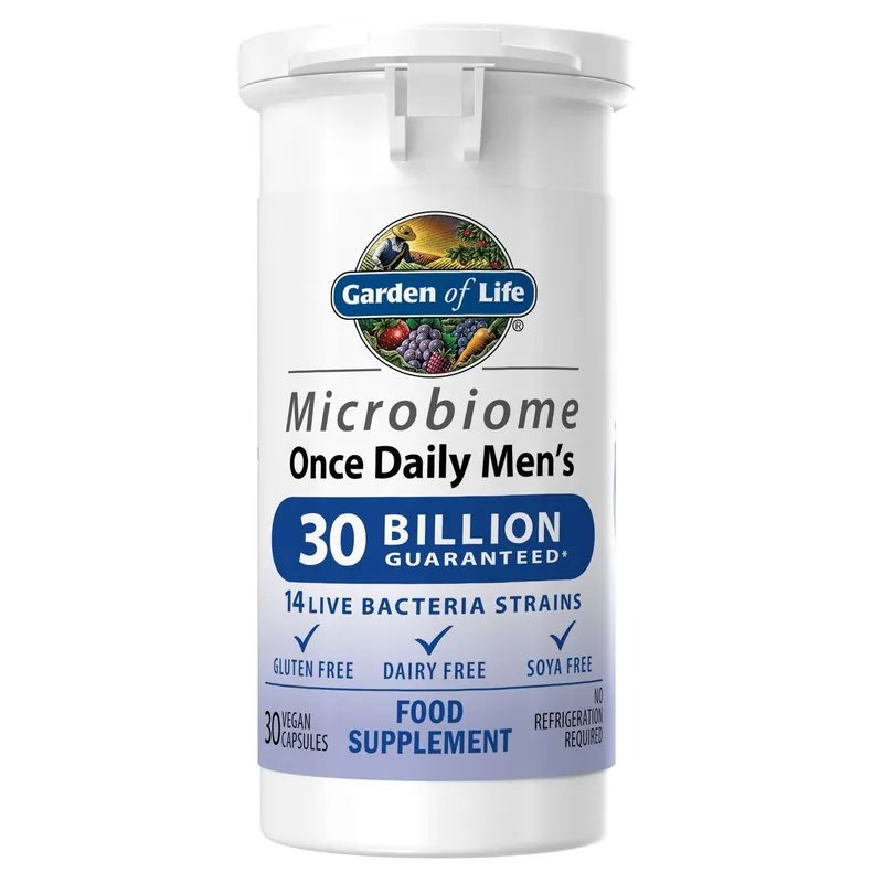 Microbiome Once Daily Mens x 30 - Garden Of Life