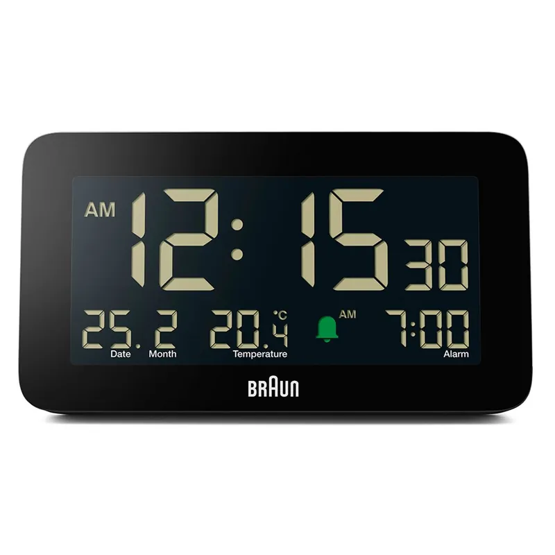 Digital Alarm Clock - Braun