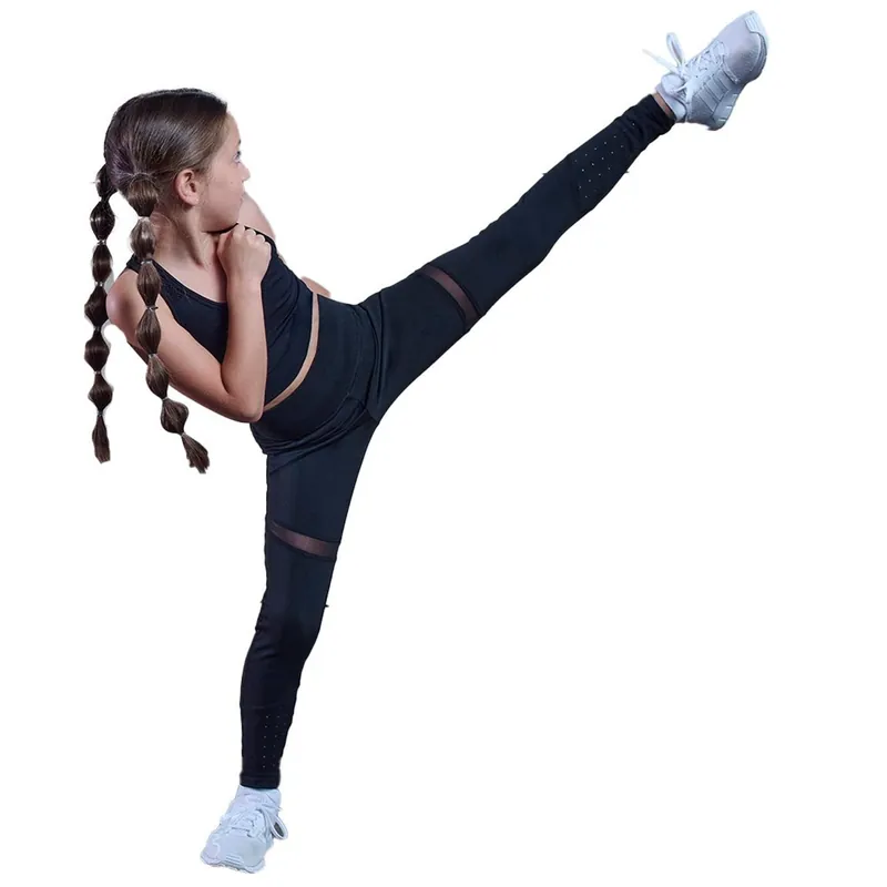 Panelled Leggings - Tombo
