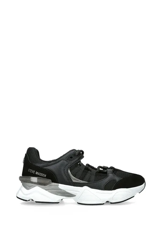 Skybox Black' Suede Trainers - STEVE MADDEN