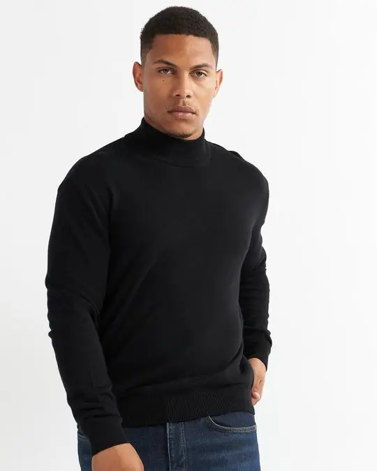 Turtleneck Jumper 100% Cotton Premium Quality - Alse Studio