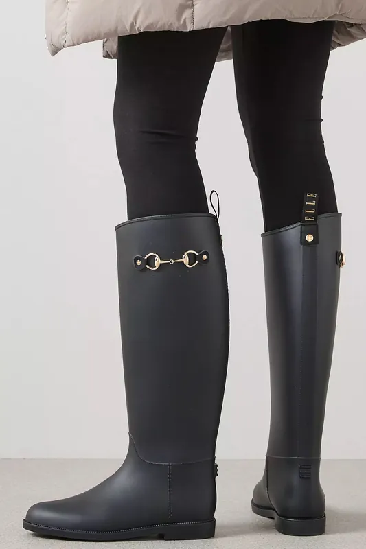 Equestrian Style Waterproof Riding Wellington Boots - Elle Sport