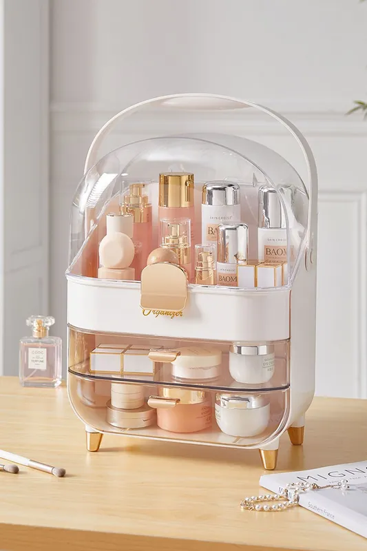 Makeup Storage Organizer with Lid - The hot sale