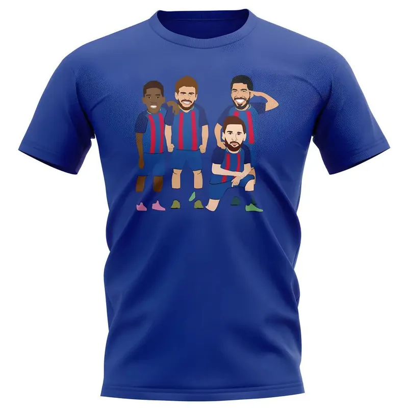 Mens Players Illustration T-Shirt