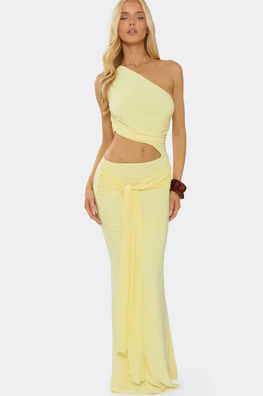 Strappy Cut Out Maxi Dress - EGO